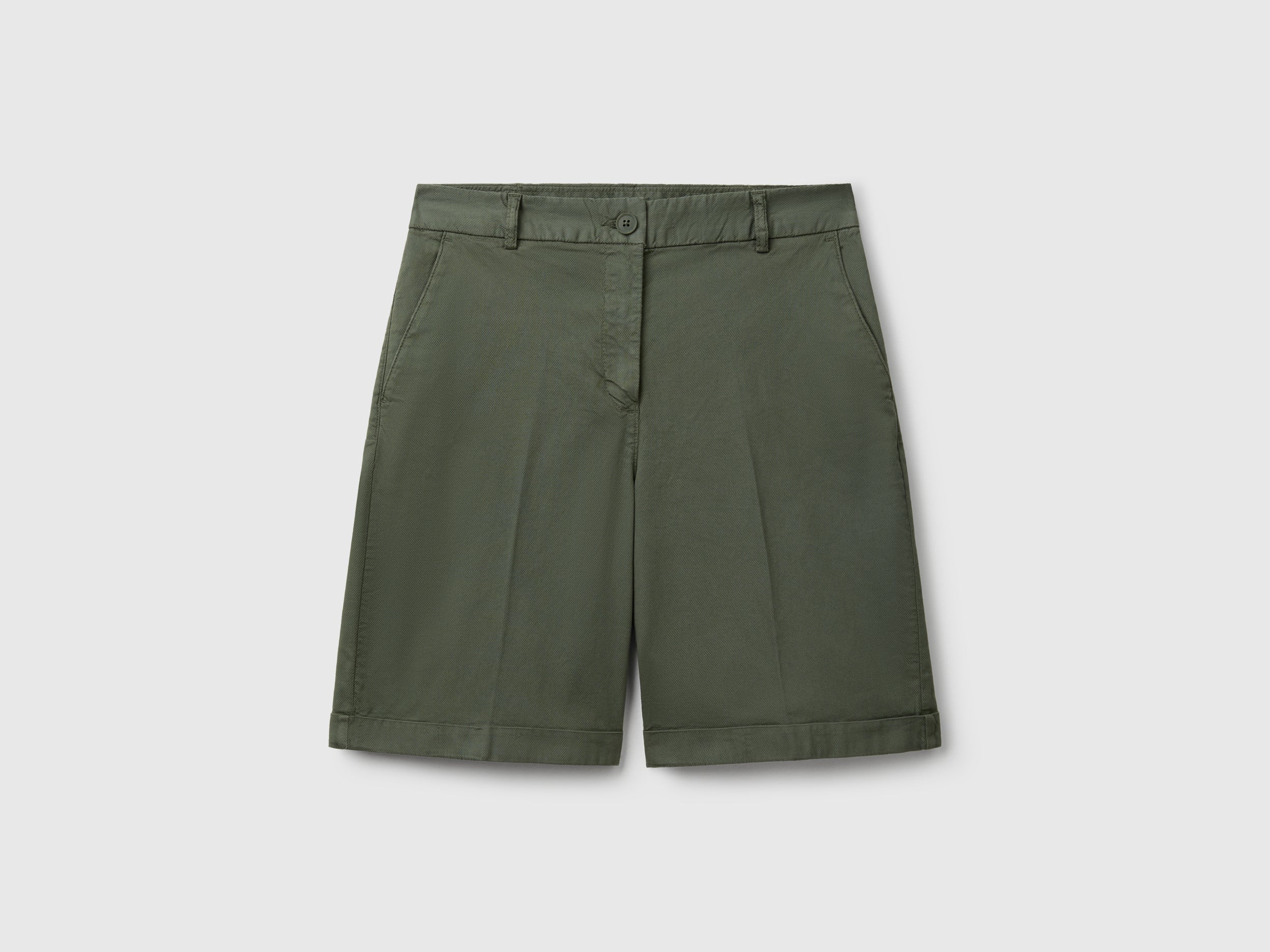 Bermudas com dobra em algodão stretch - ucb_image_FS