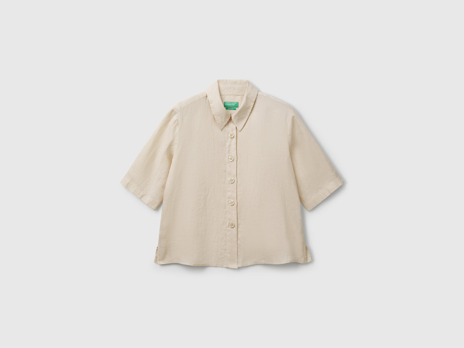 Camisa curta em puro linho - ucb_image_FS
