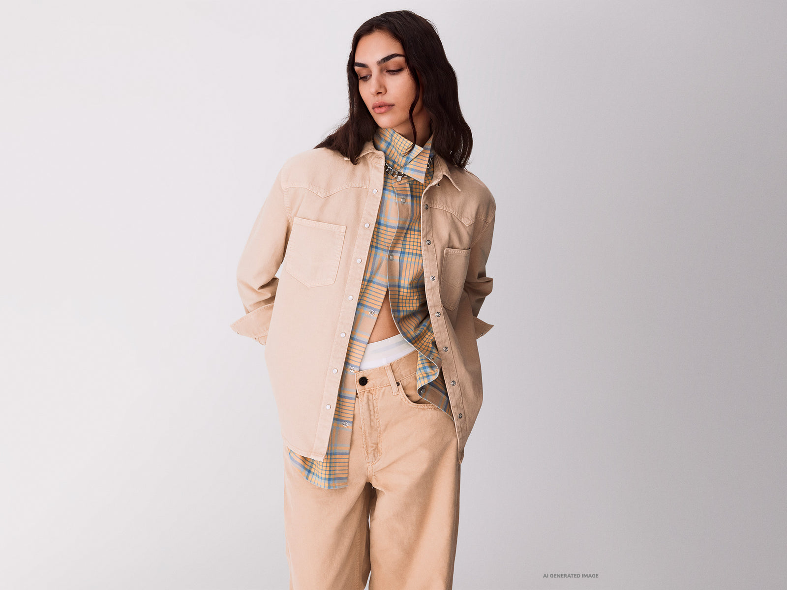 Camisa western em twill - ucb_image_F