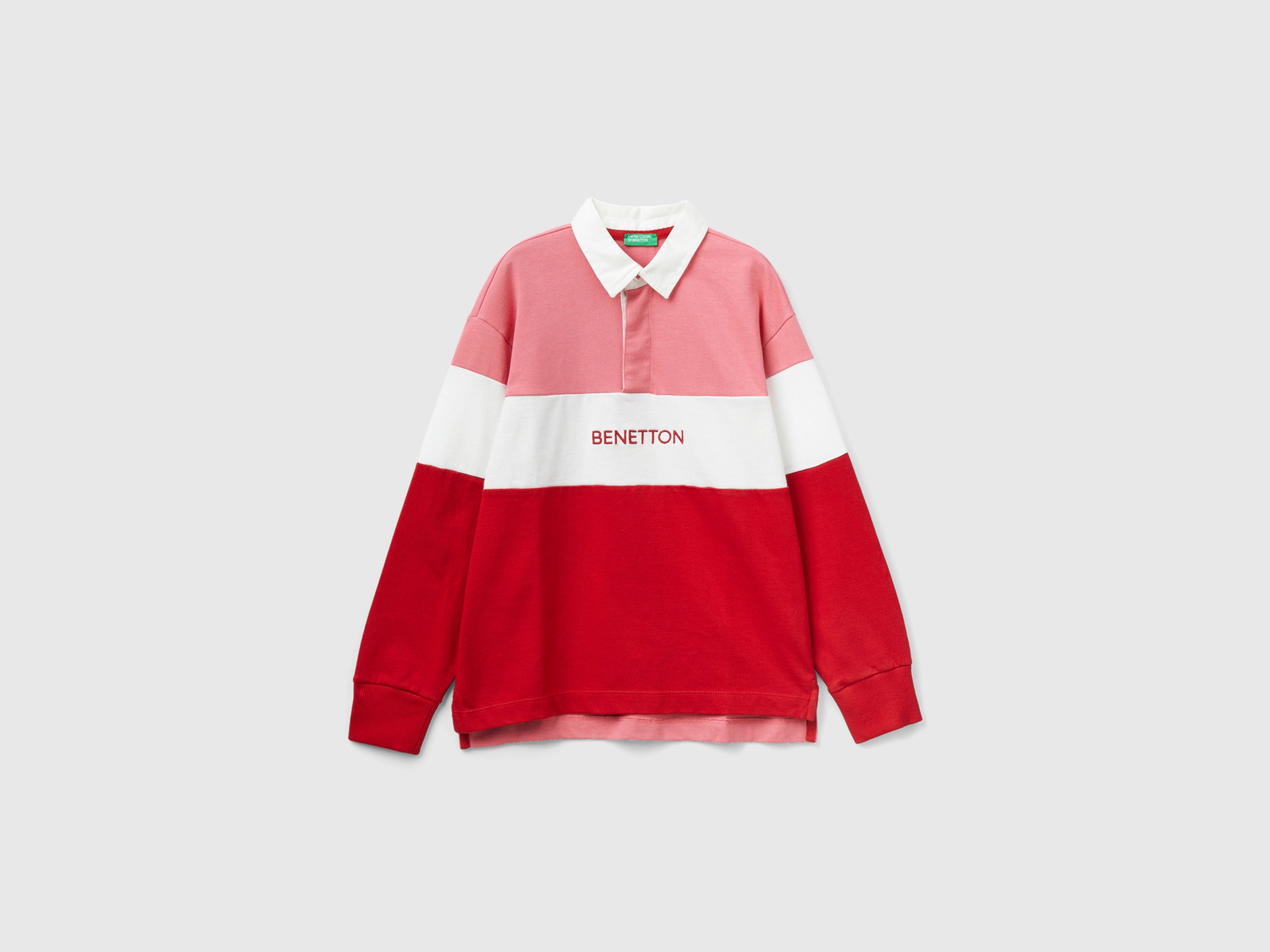 Polo vermelho e rosa regular fit - ucb_image_FS