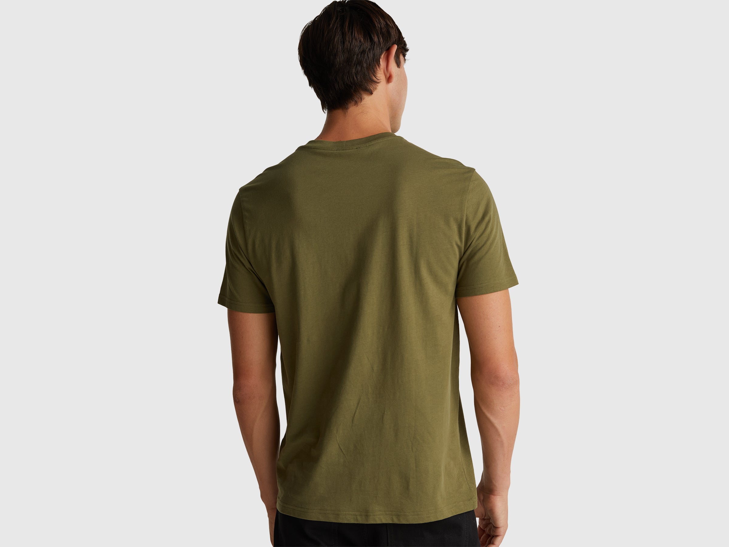 T-shirt em algodão de fibra longa - ucb_image_B