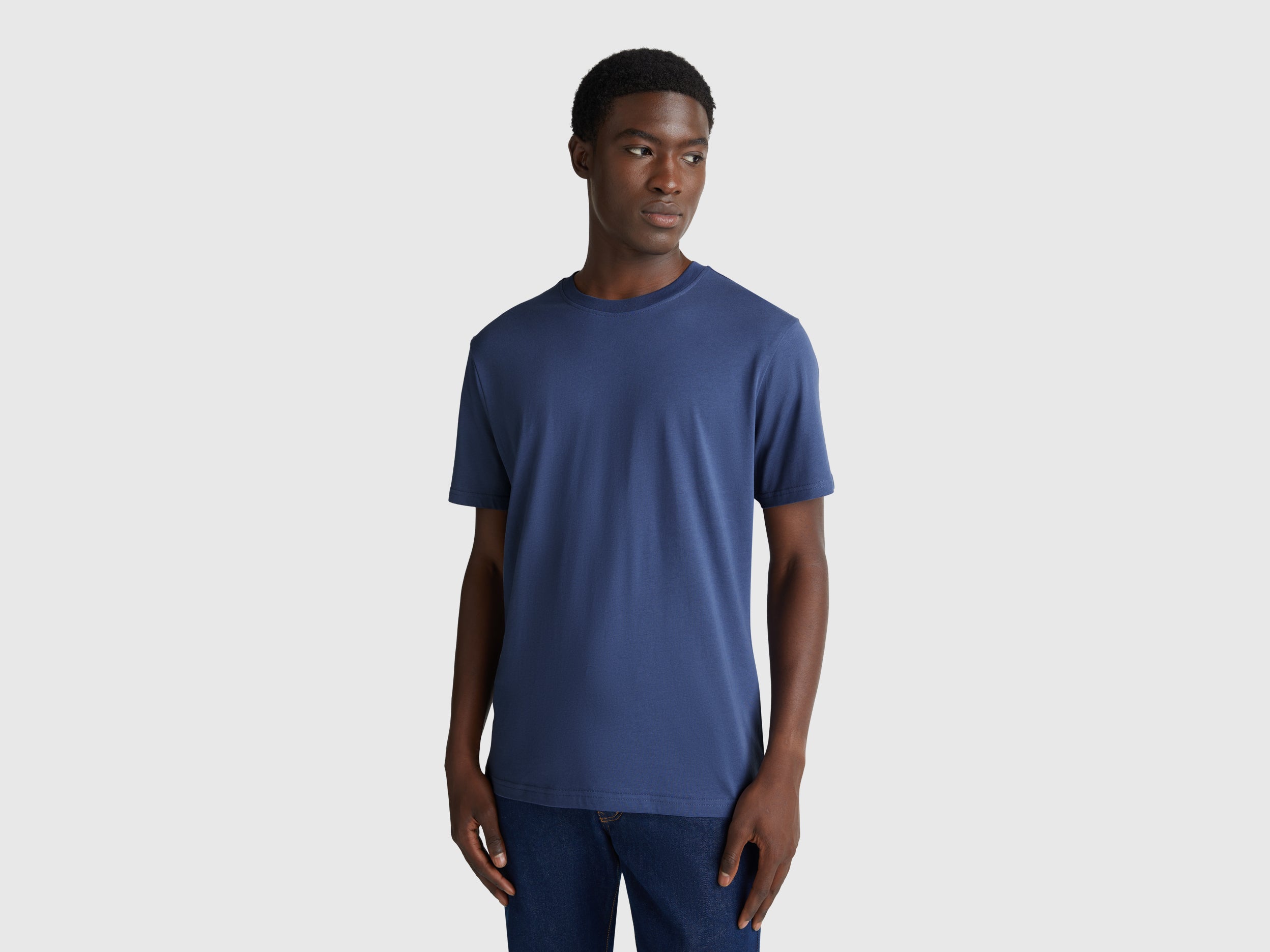 T-shirt em algodão de fibra longa - ucb_image_F