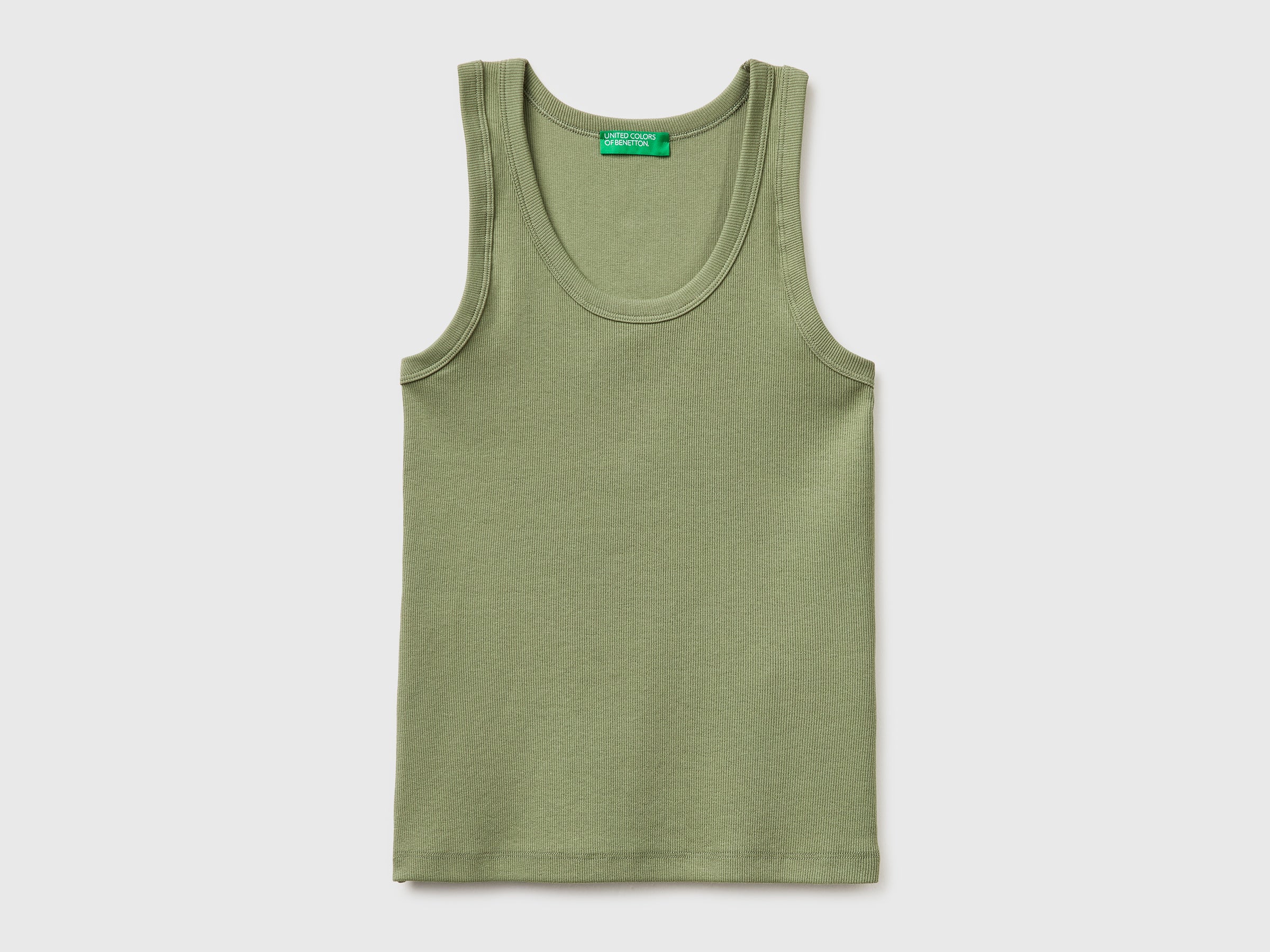 Wide-neck ribbed tank top - ucb_image_FS