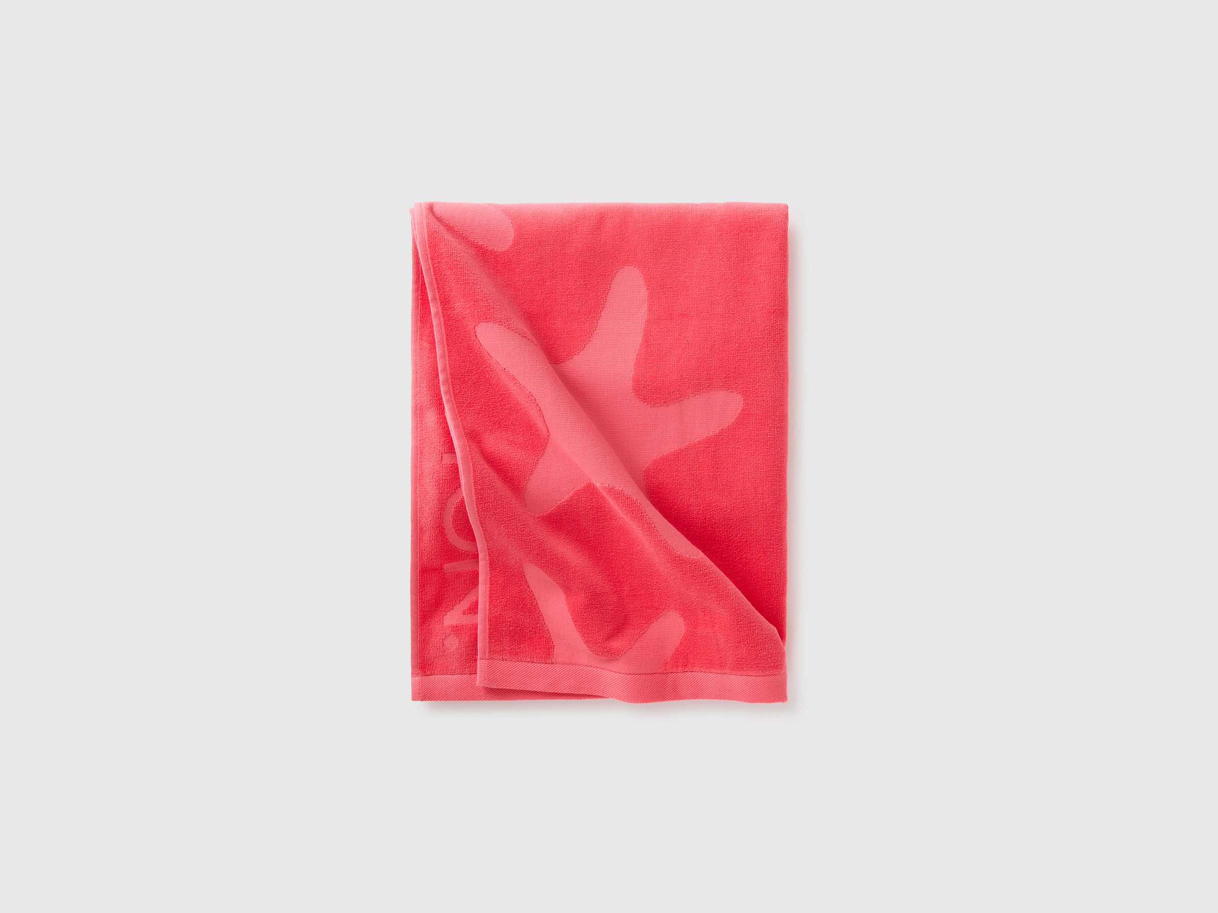 Toalha de praia alaranjado coral com estrelas-do-mar - ucb_image_DS1
