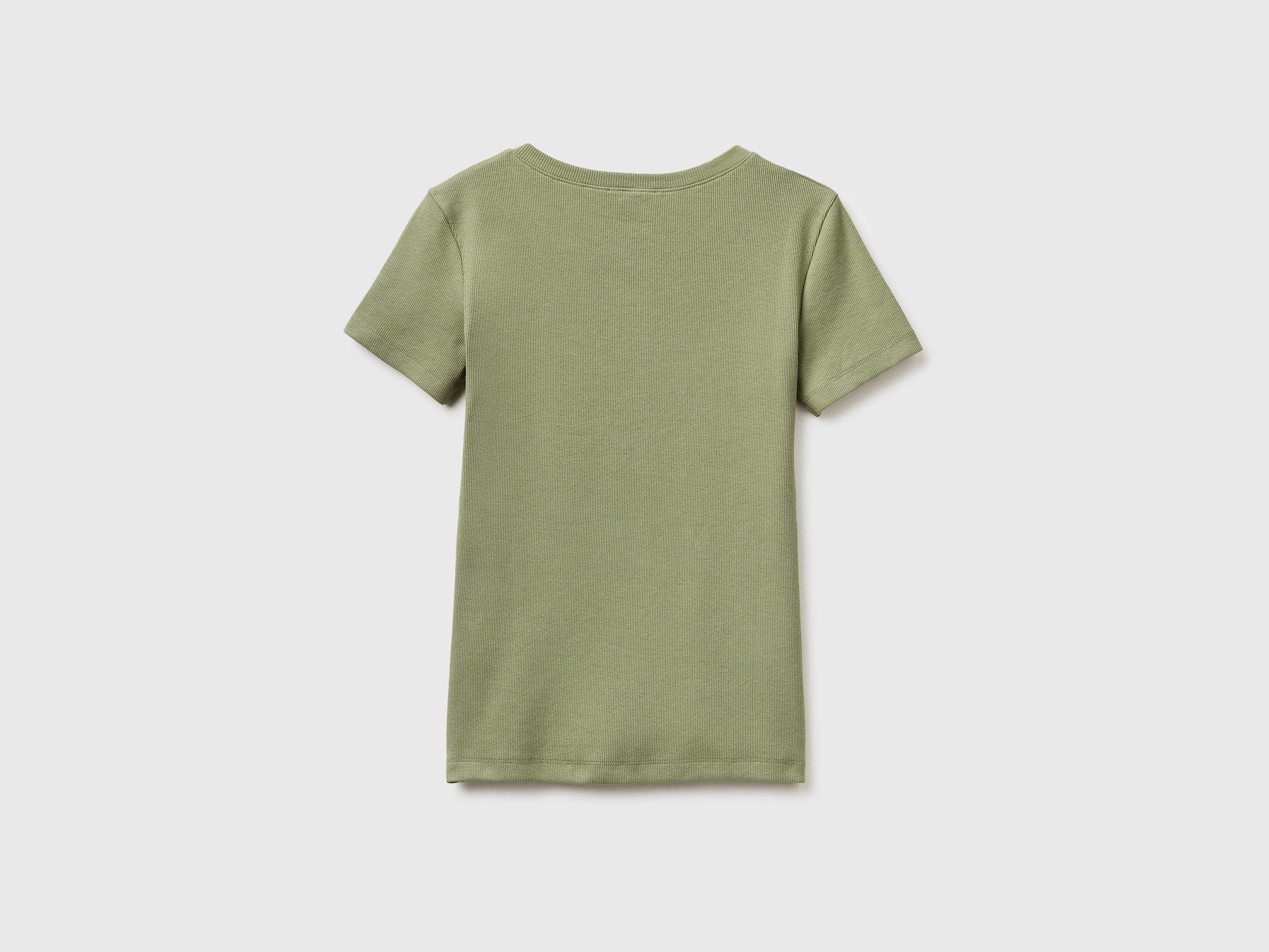 T-shirt carcela de botões canelada - ucb_image_BS