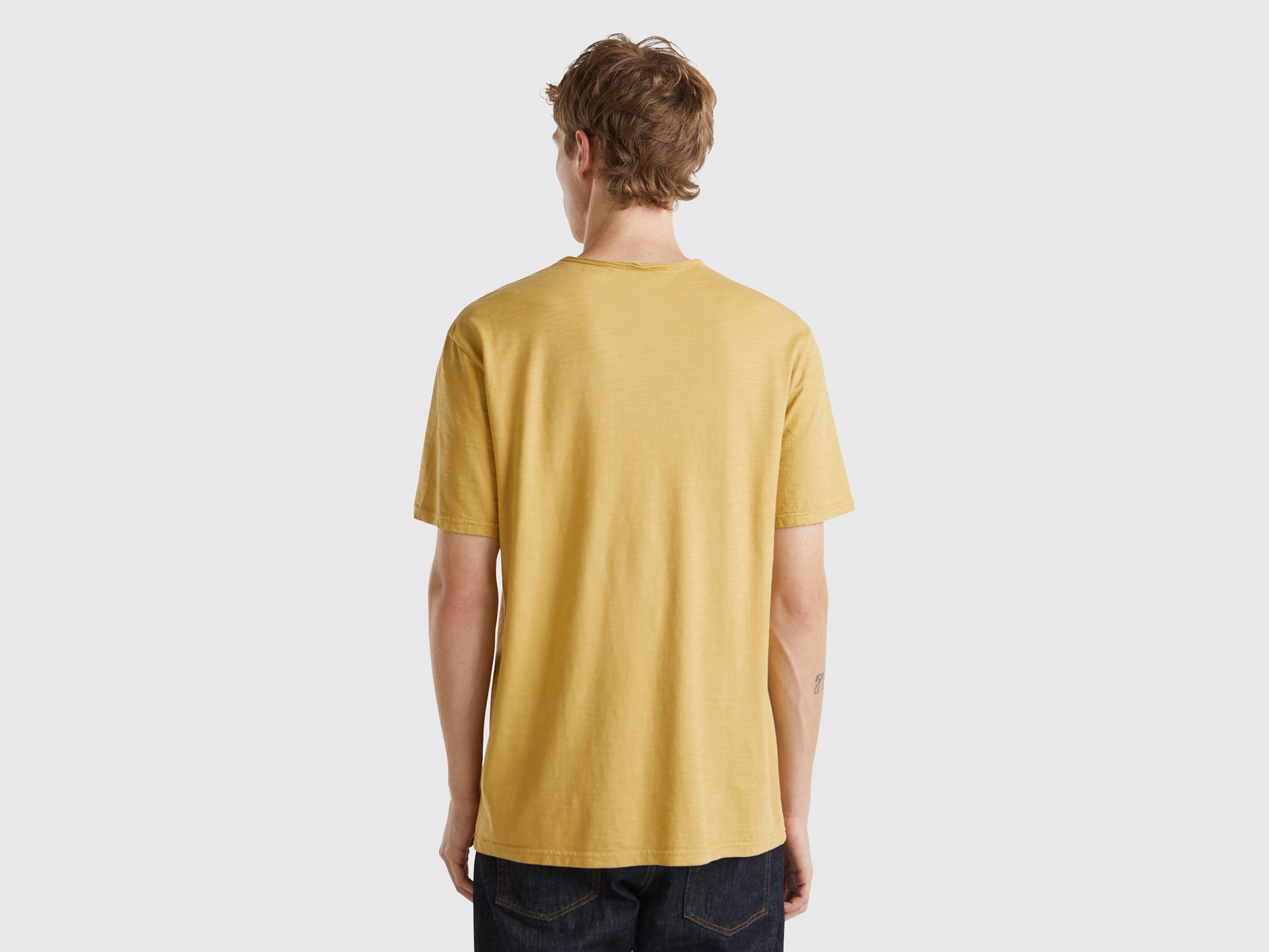 T-shirt bege em algodão flamé - ucb_image_B