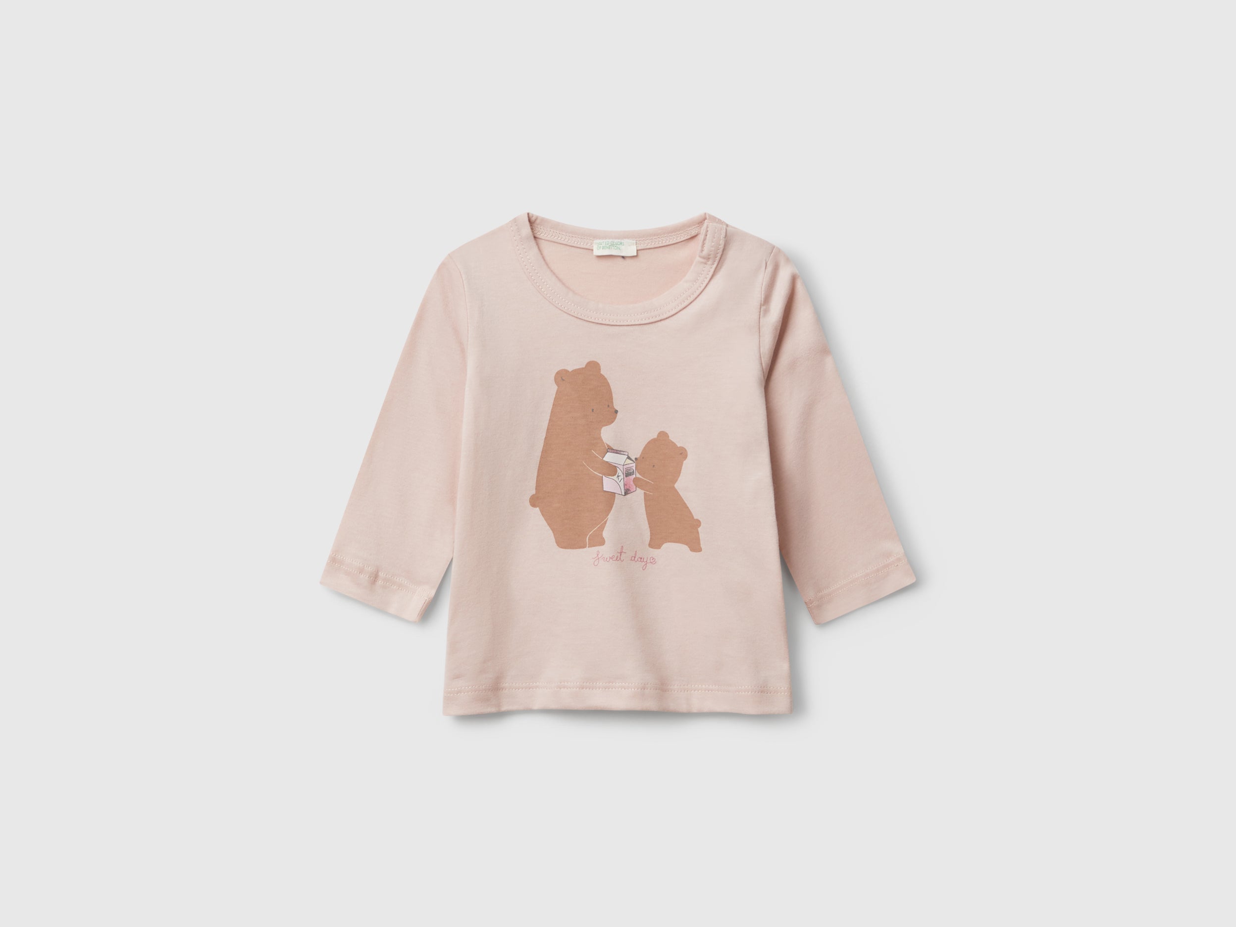 T-shirt de gola redonda em algodão - ucb_image_FS