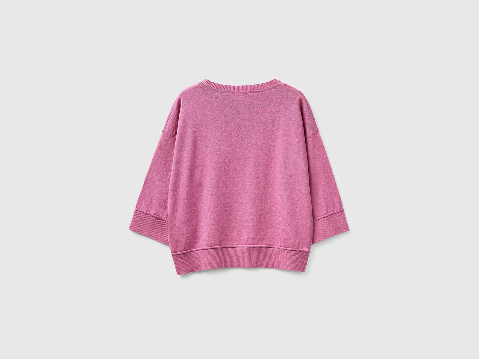 Crew neck sweater in cotton and wool - ucb_image_BS
