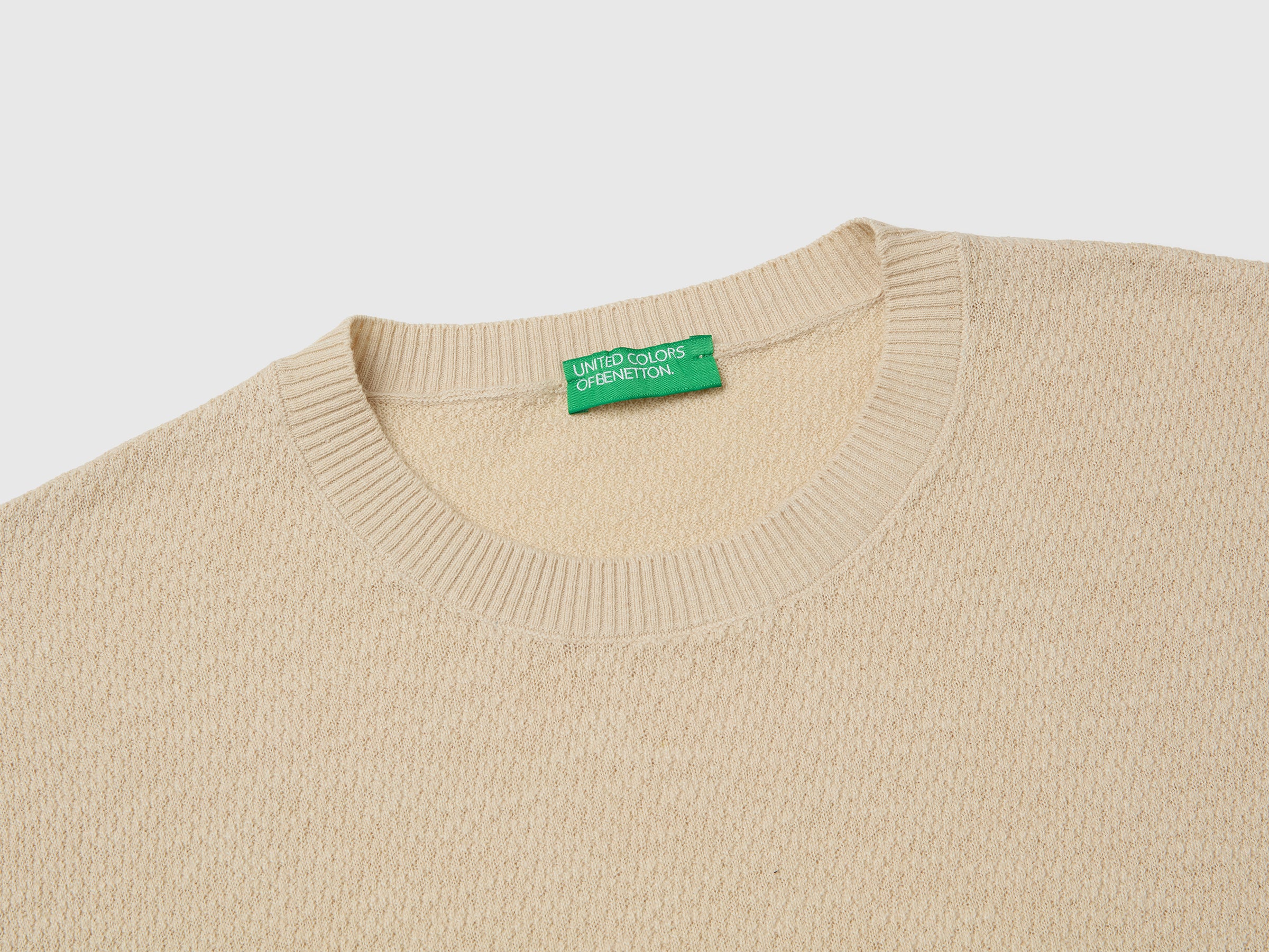 Sleeveless linen blend sweater - ucb_image_DS1