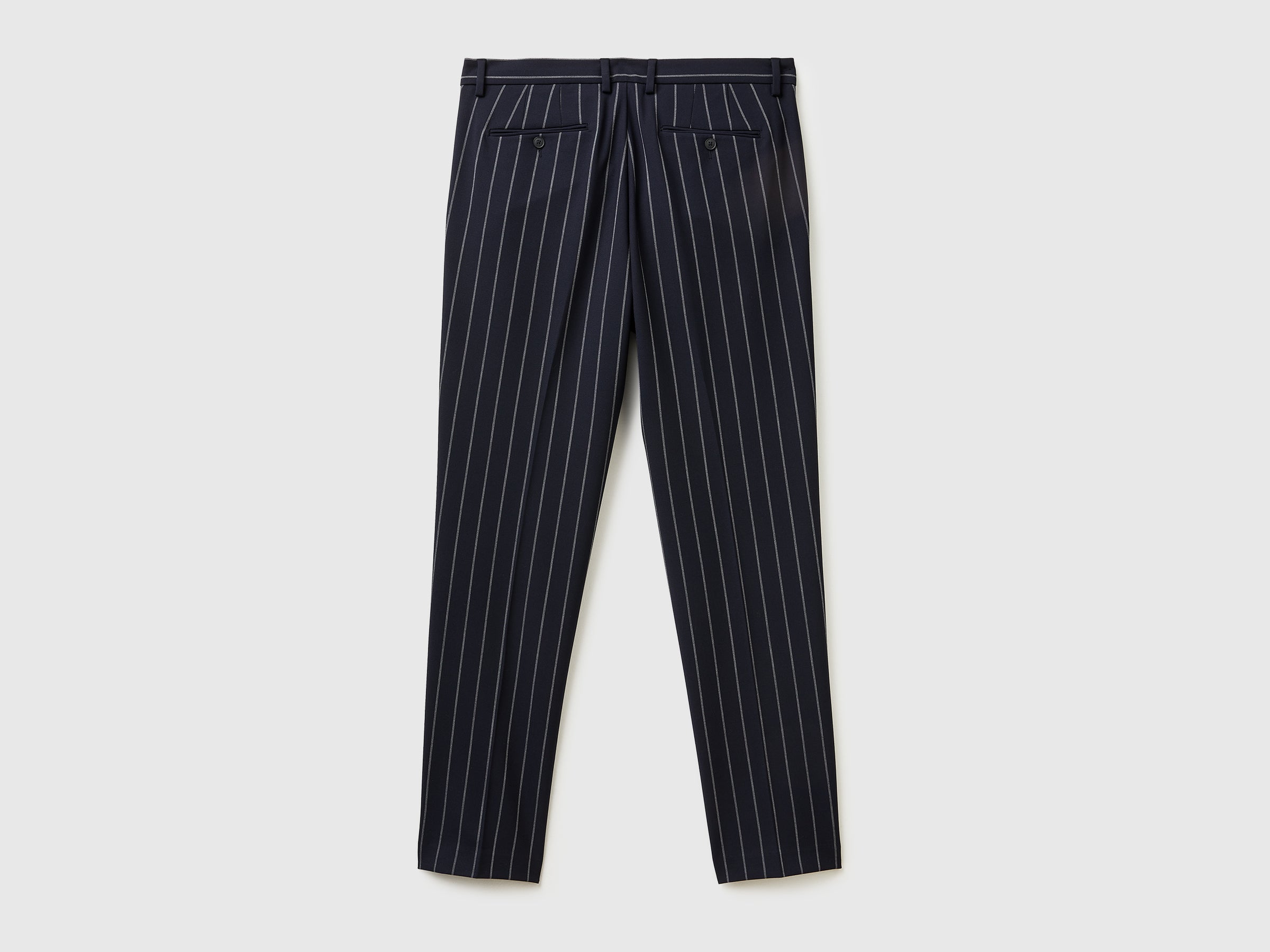 Slim fit striped trousers - ucb_image_BS