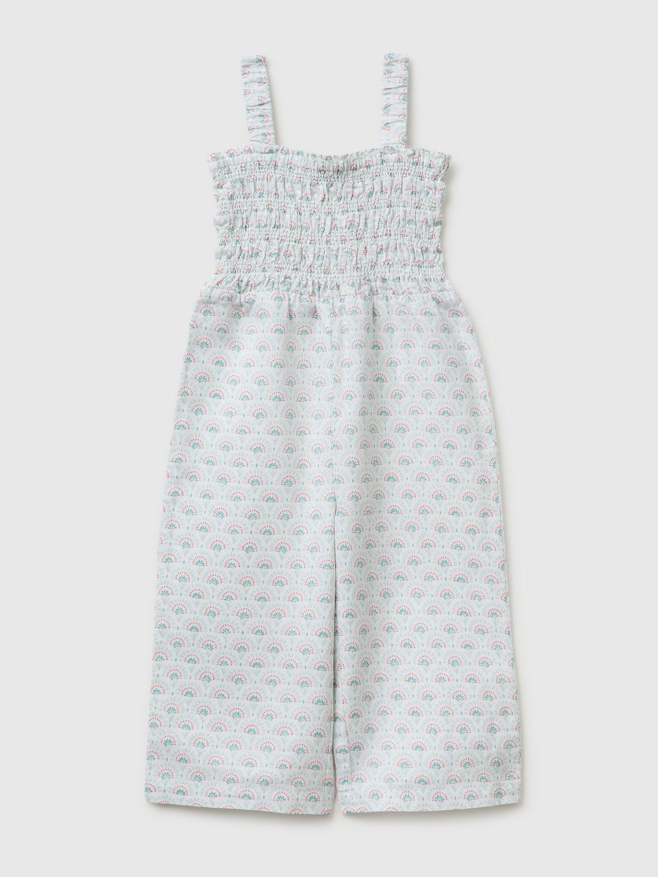 Floral linen blend jumpsuit - ucb_image_FS
