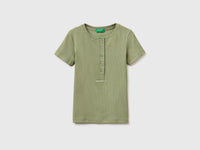 T-shirt carcela de botões canelada - ucb_image_FS