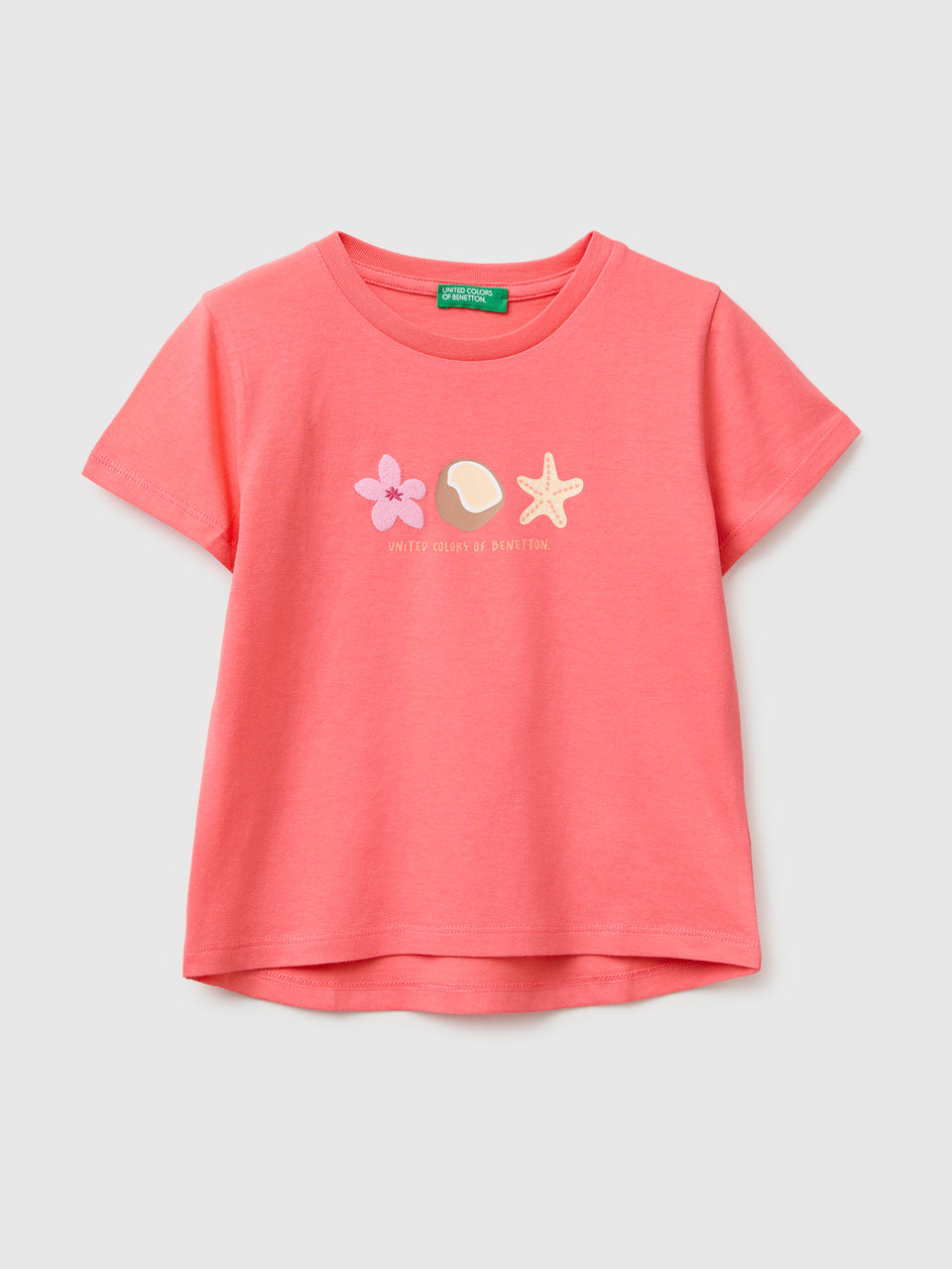 T-shirt with print and embroidery - ucb_image_FS