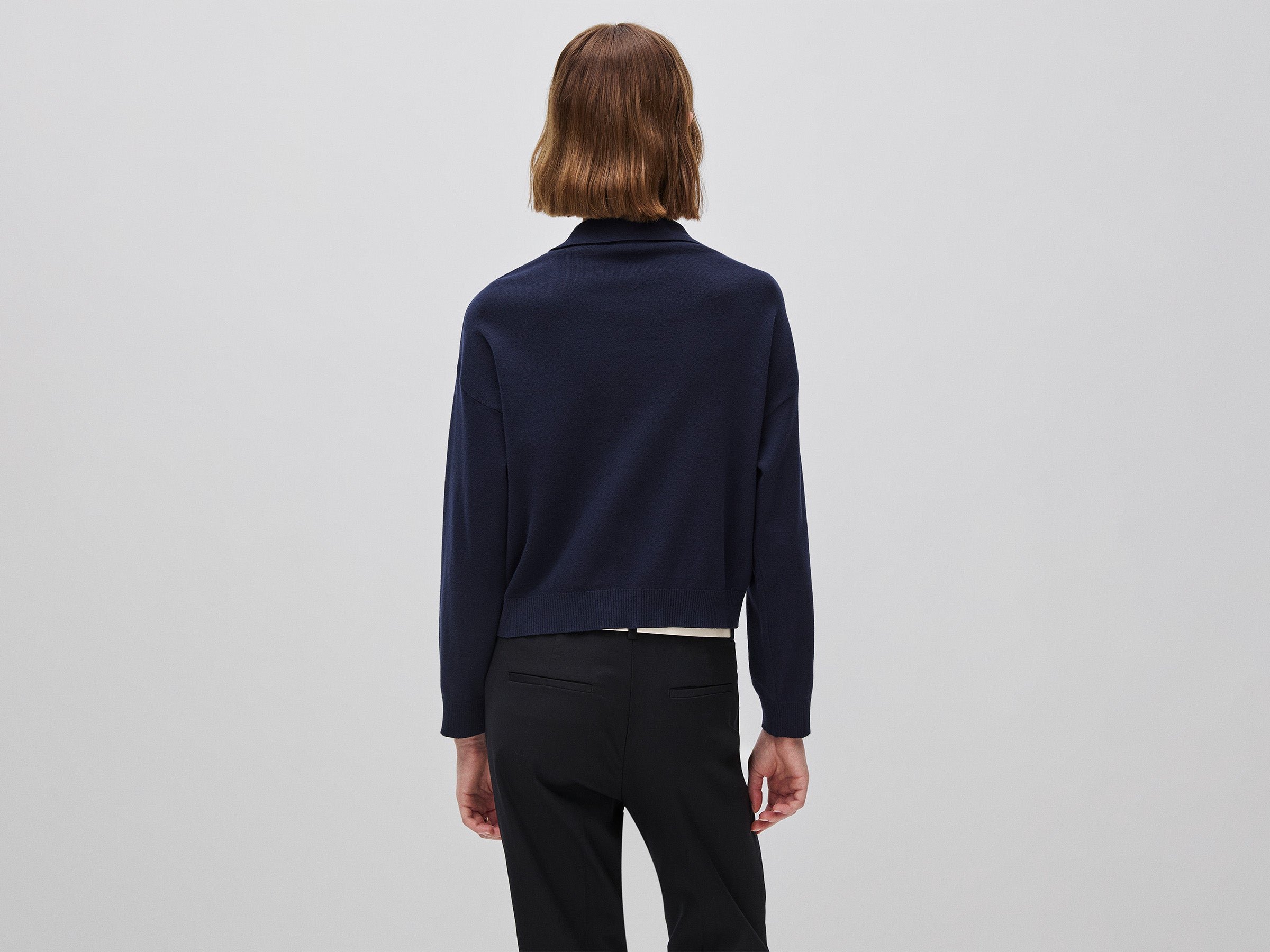 Camisola com gola polo em algodão premium - ucb_image_B