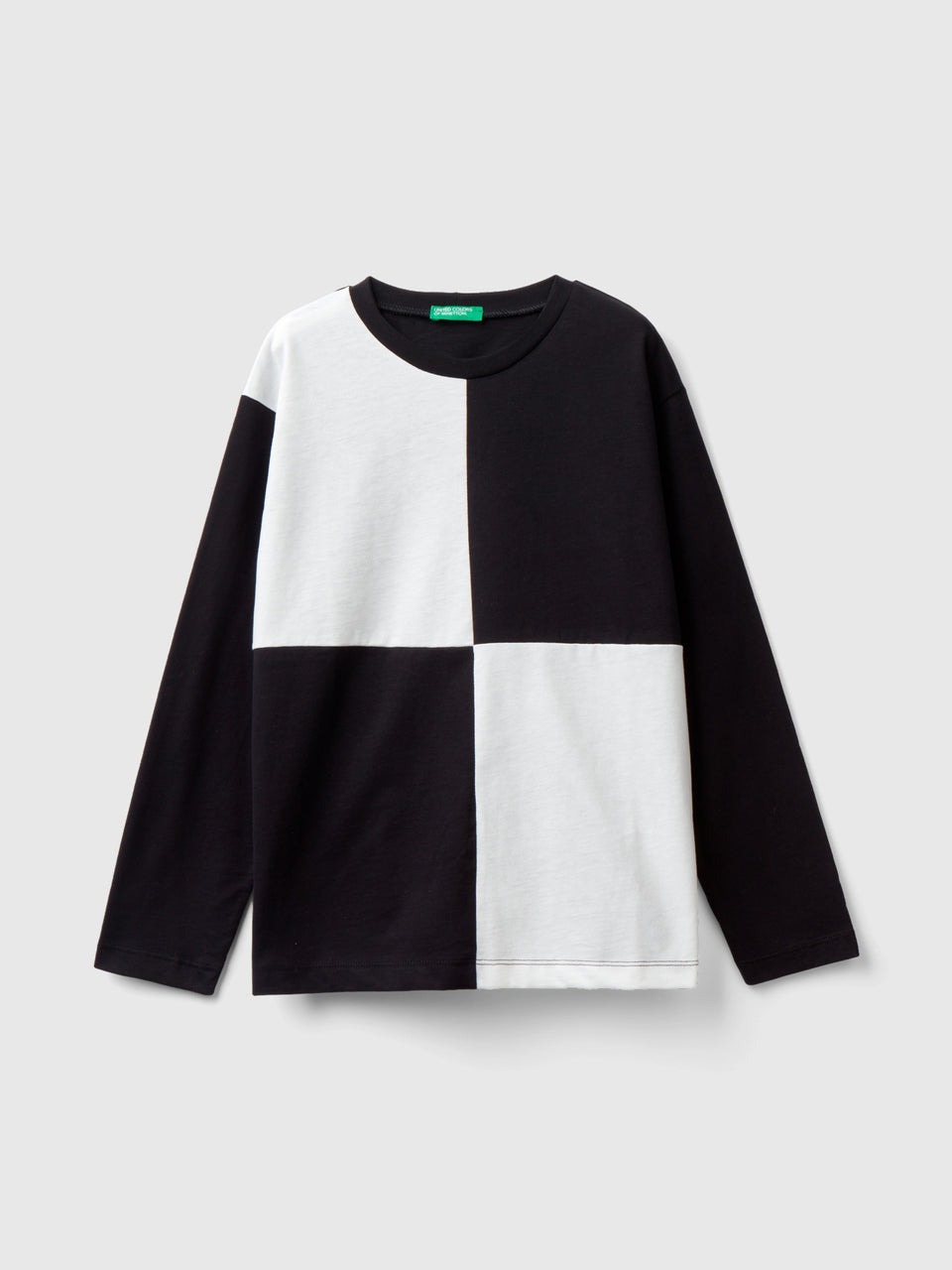 T-shirt com maxi quadrados - ucb_image_FS