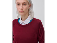 Camisola de gola redonda em mistura de seda - ucb_image_FY