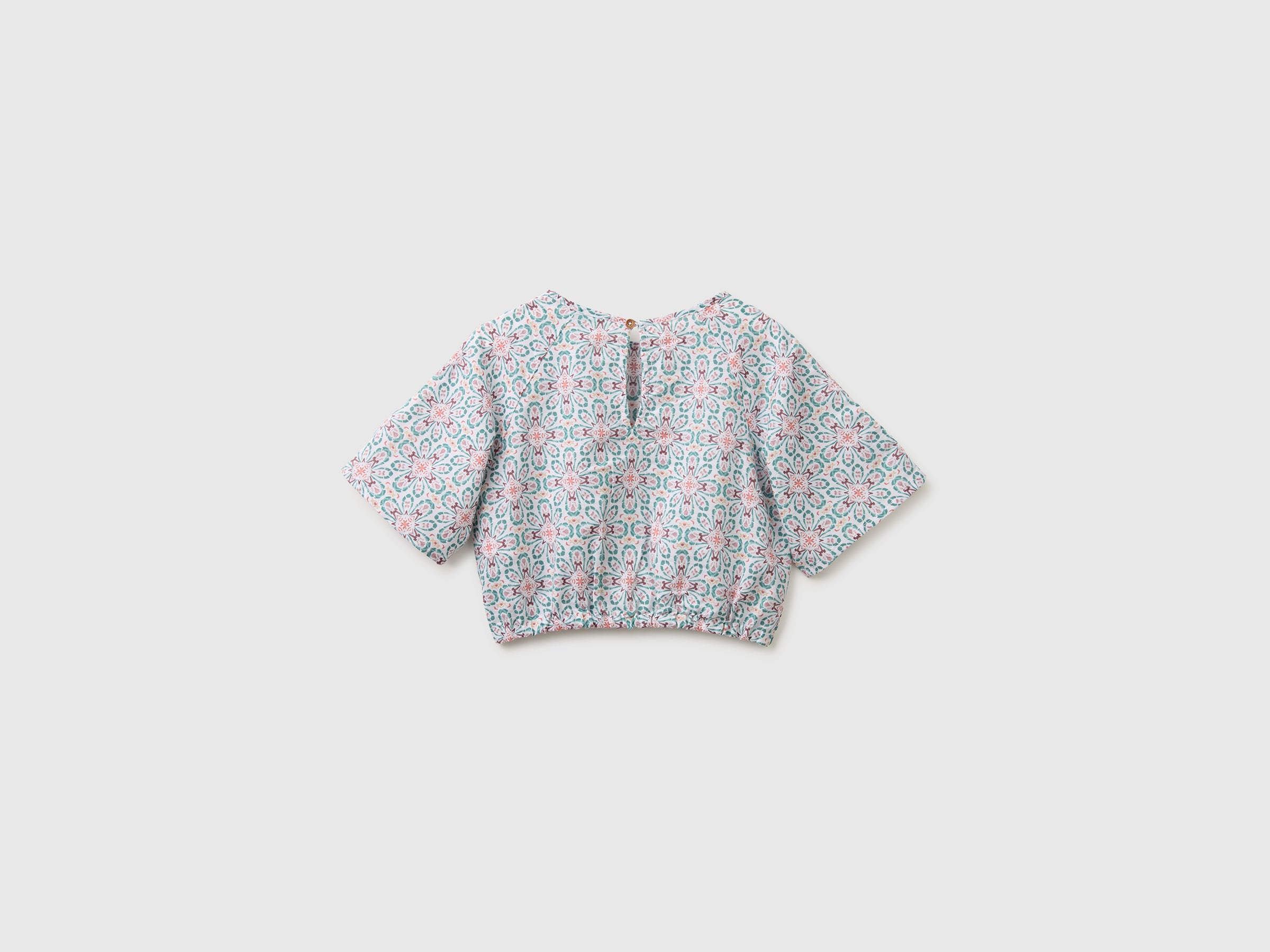 Floral blouse in linen blend - ucb_image_BS