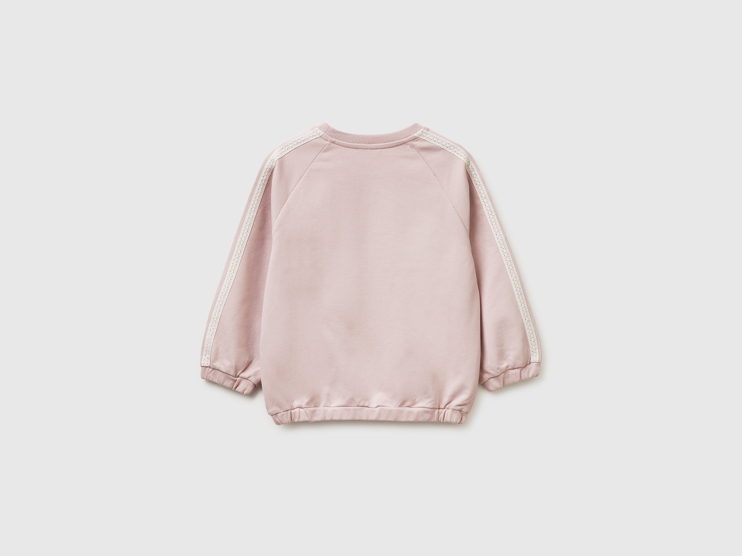Sweatshirt with lace and embroidery - ucb_image_BS