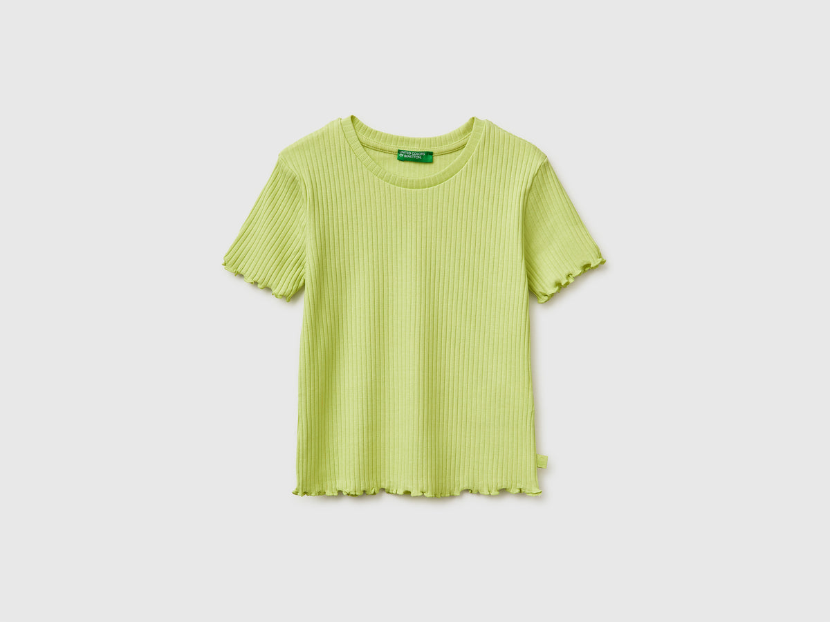 Slim fit ribbed t-shirt - ucb_image_FS