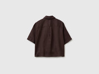 Short shirt in pure linen - ucb_image_BS