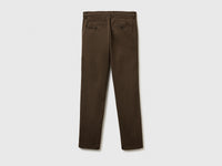 Chinos slim fit castanho escuro - ucb_image_BS
