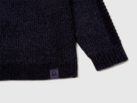 Camisola de gola redonda em chenille - ucb_image_DS1