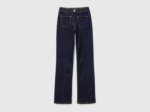 Jeans flare com nervura - ucb_image_FS