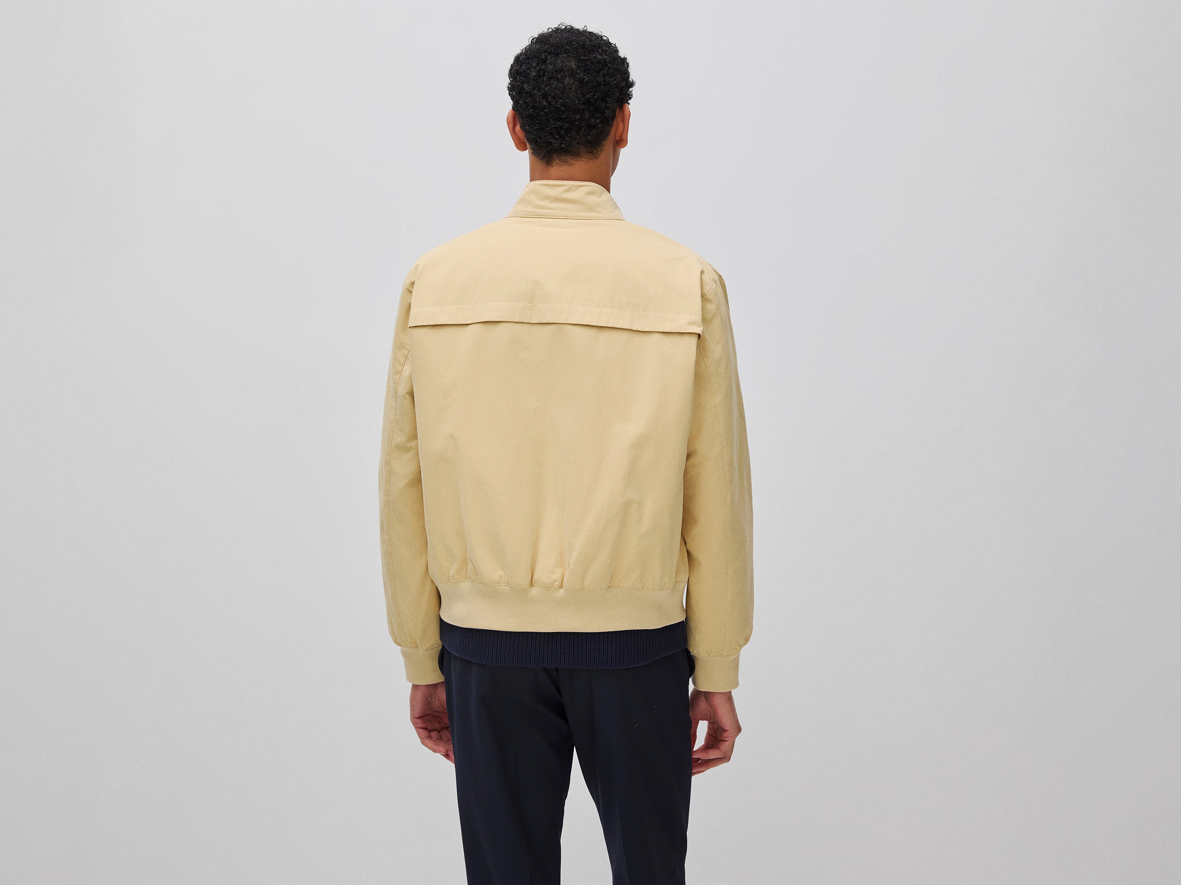 Jacket with paisley lining