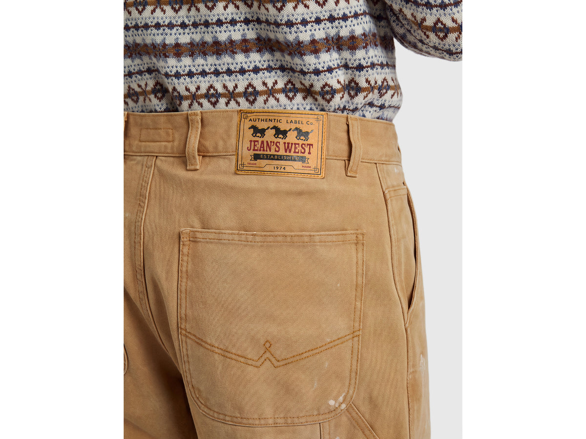 Jeans estilo workwear lavagem vintage - ucb_image_B