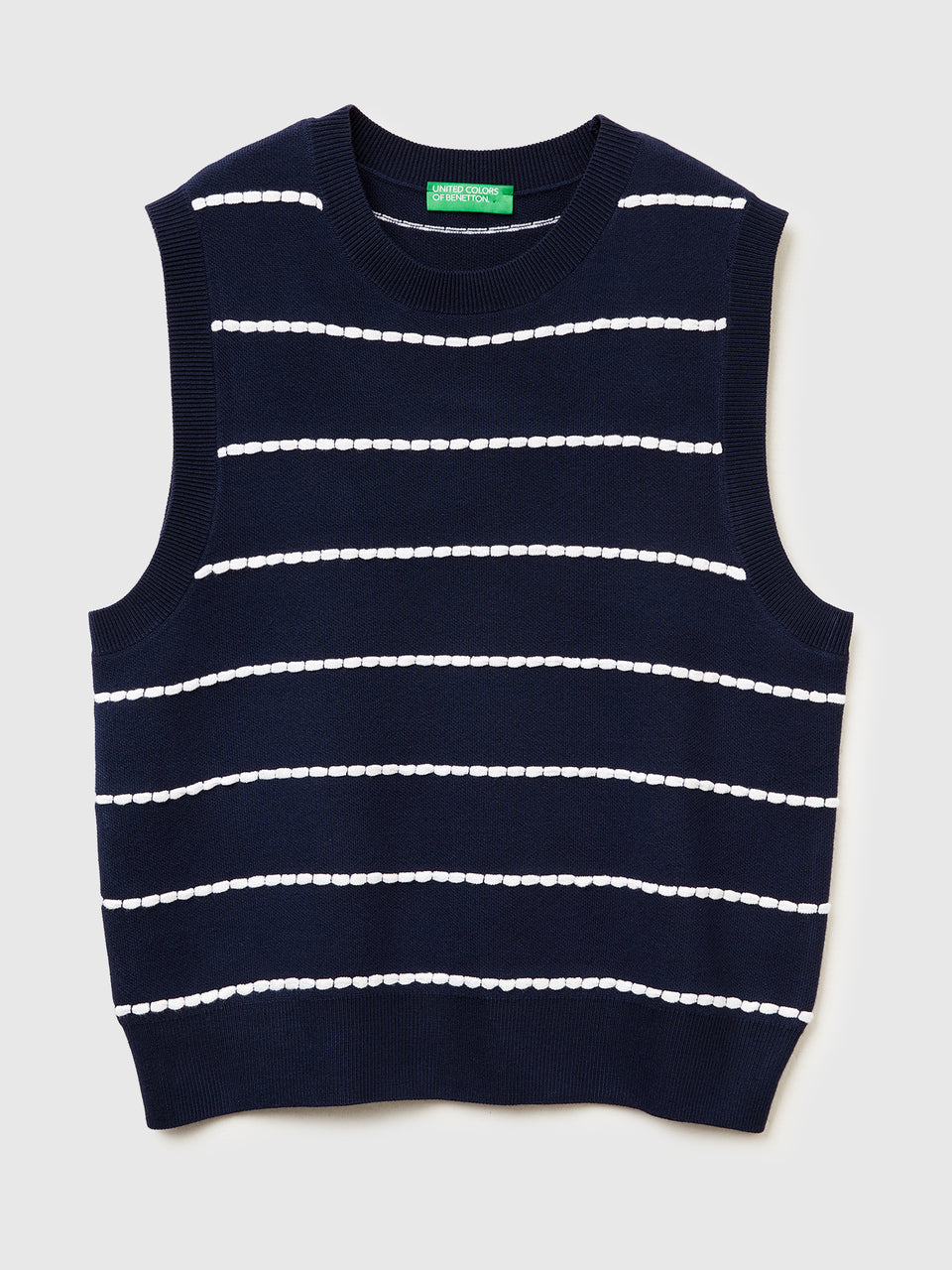 Colete jacquard em mistura de viscose - ucb_image_FS