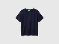 T-shirt de gola redonda em algodão flamé - ucb_image_FS