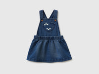 Denim-effect dungaree skirt - ucb_image_FS