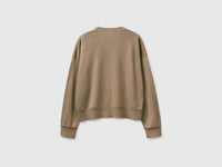 V-neck sweater in cotton and wool - ucb_image_BS