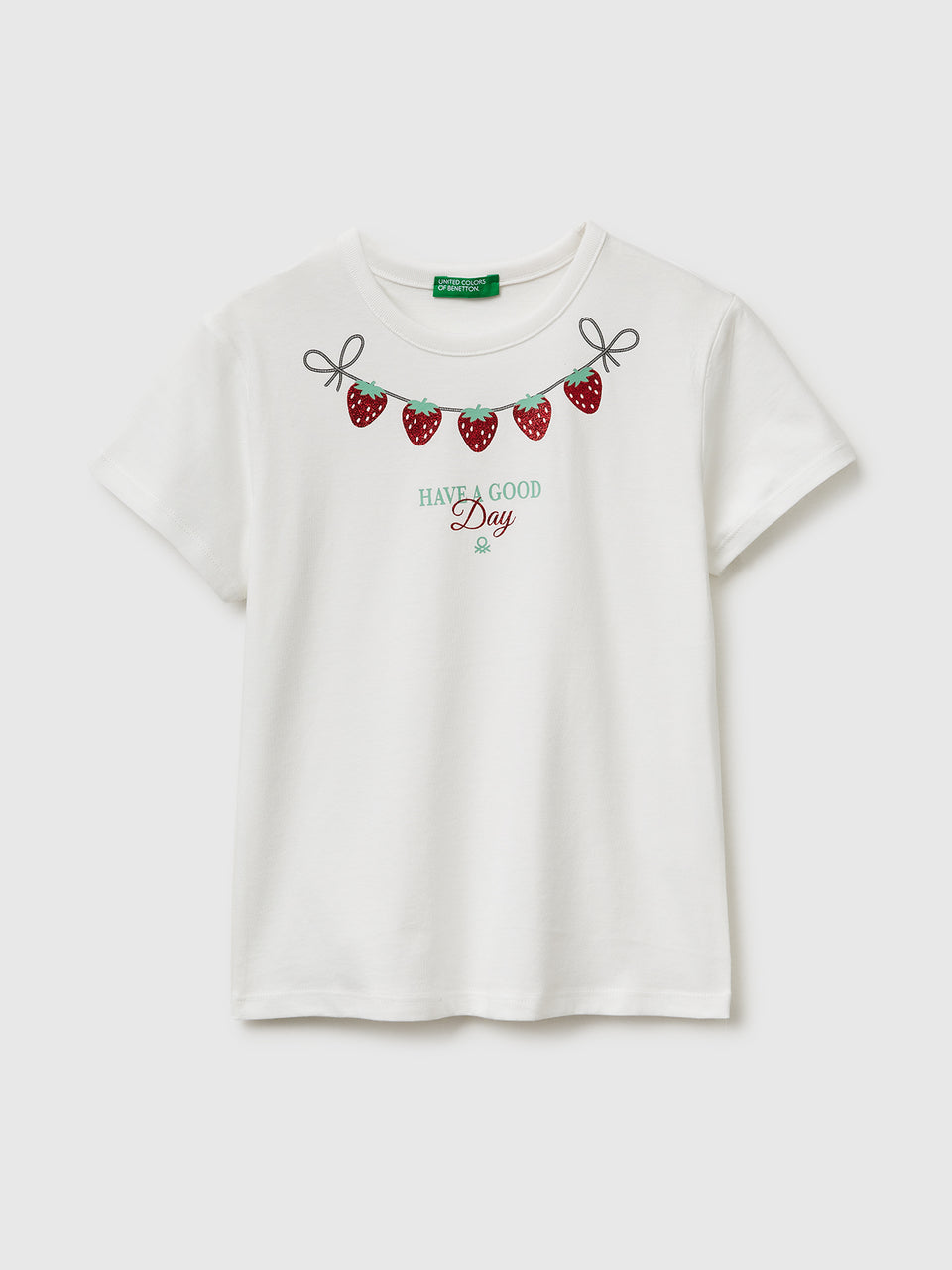 T-shirt with print and glitter - ucb_image_FS