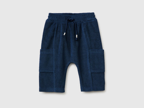 Terrycloth trousers with pockets - ucb_image_FS