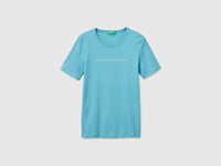 Short sleeve t-shirt with glitter logo - ucb_image_FS