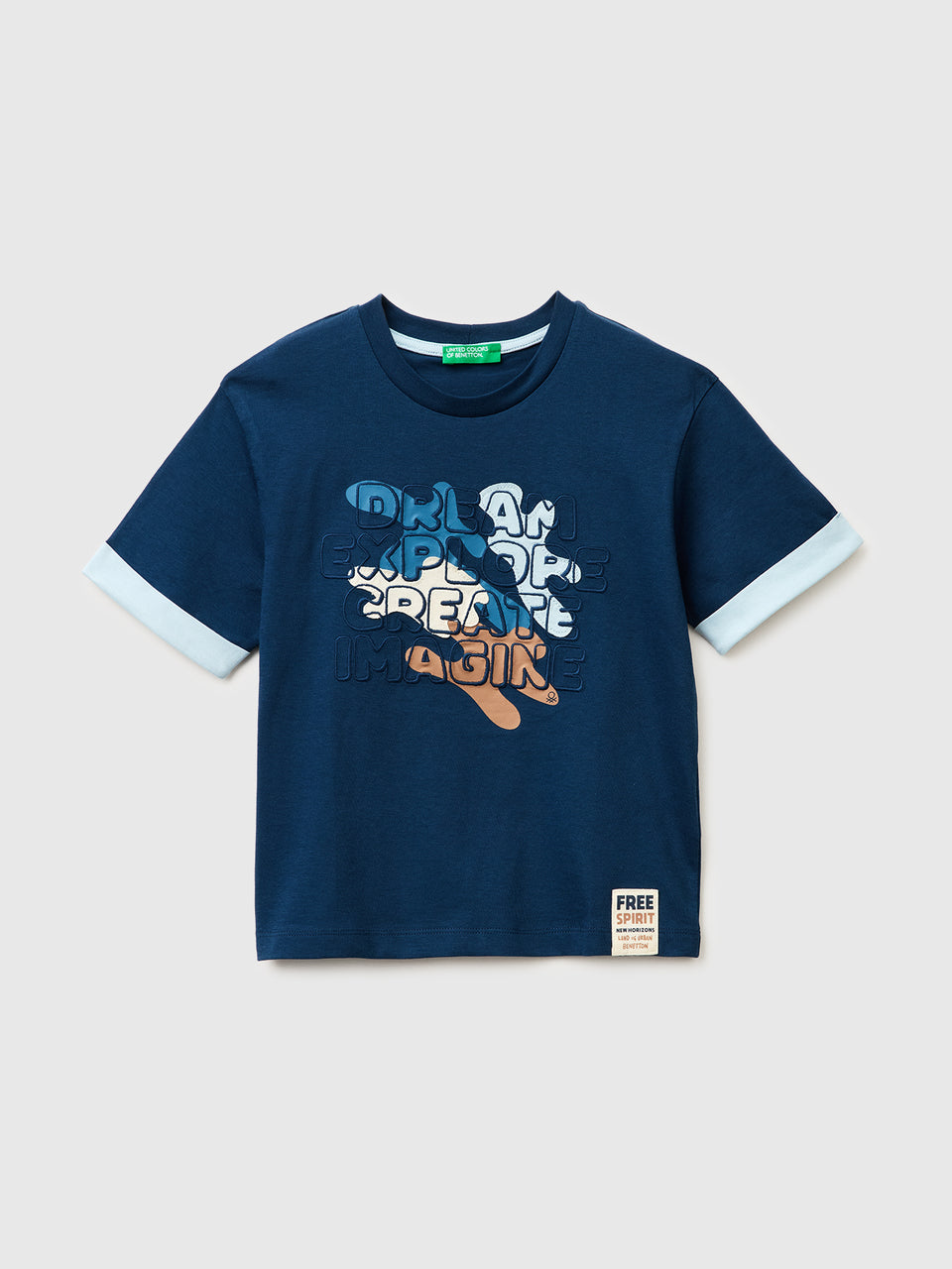Organic cotton T-shirt with print - ucb_image_FS