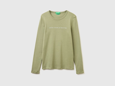 Long sleeve t-shirt with glitter logo - ucb_image_FS
