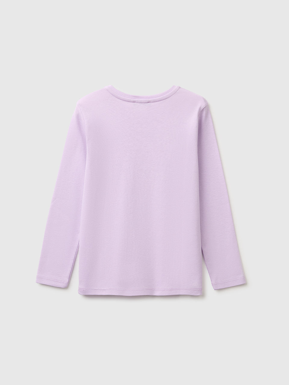 T-shirt de manga comprida com estampa glitter - ucb_image_BS