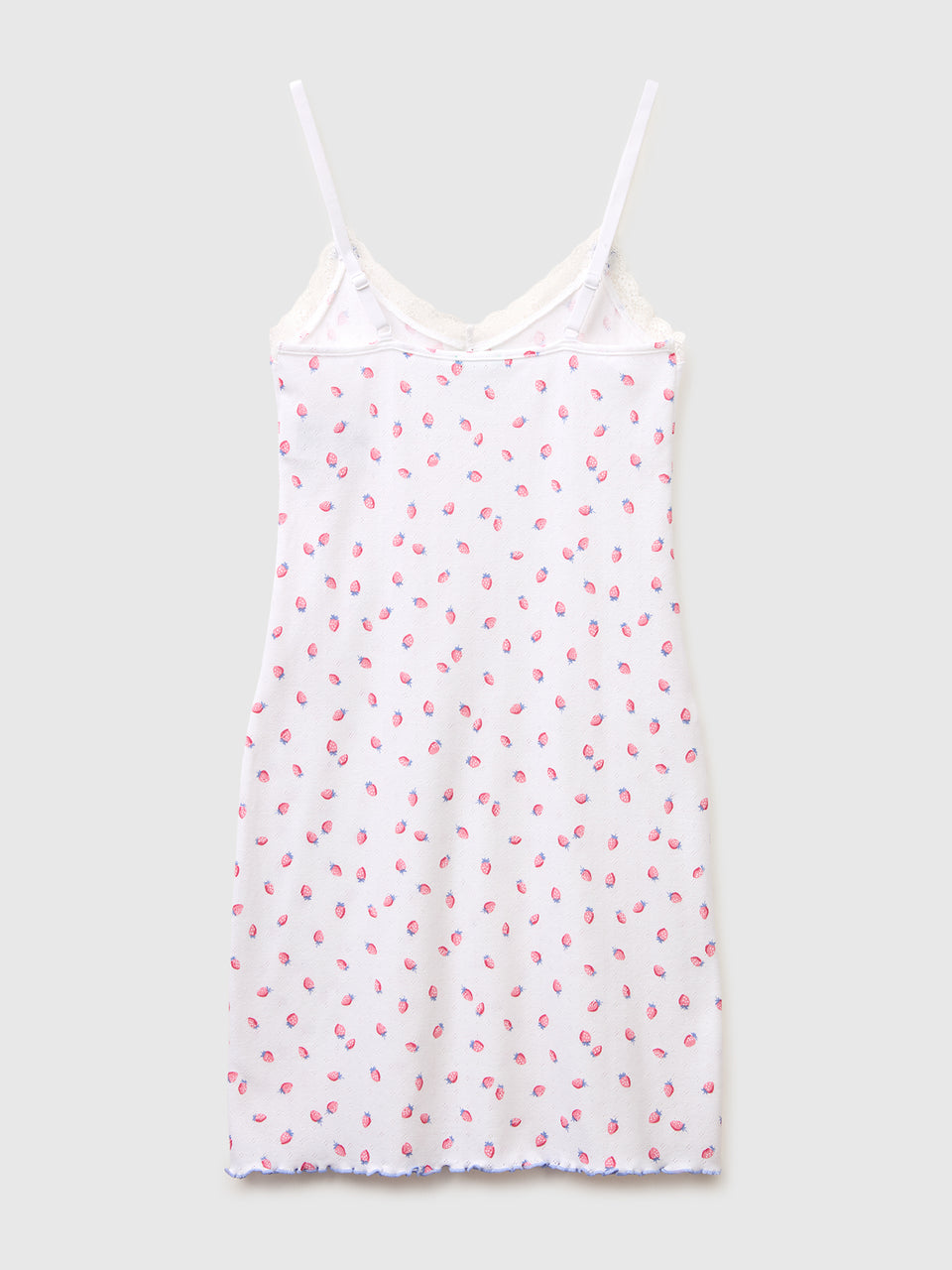 Patterned nightgown with shoulder straps - ucb_image_BS