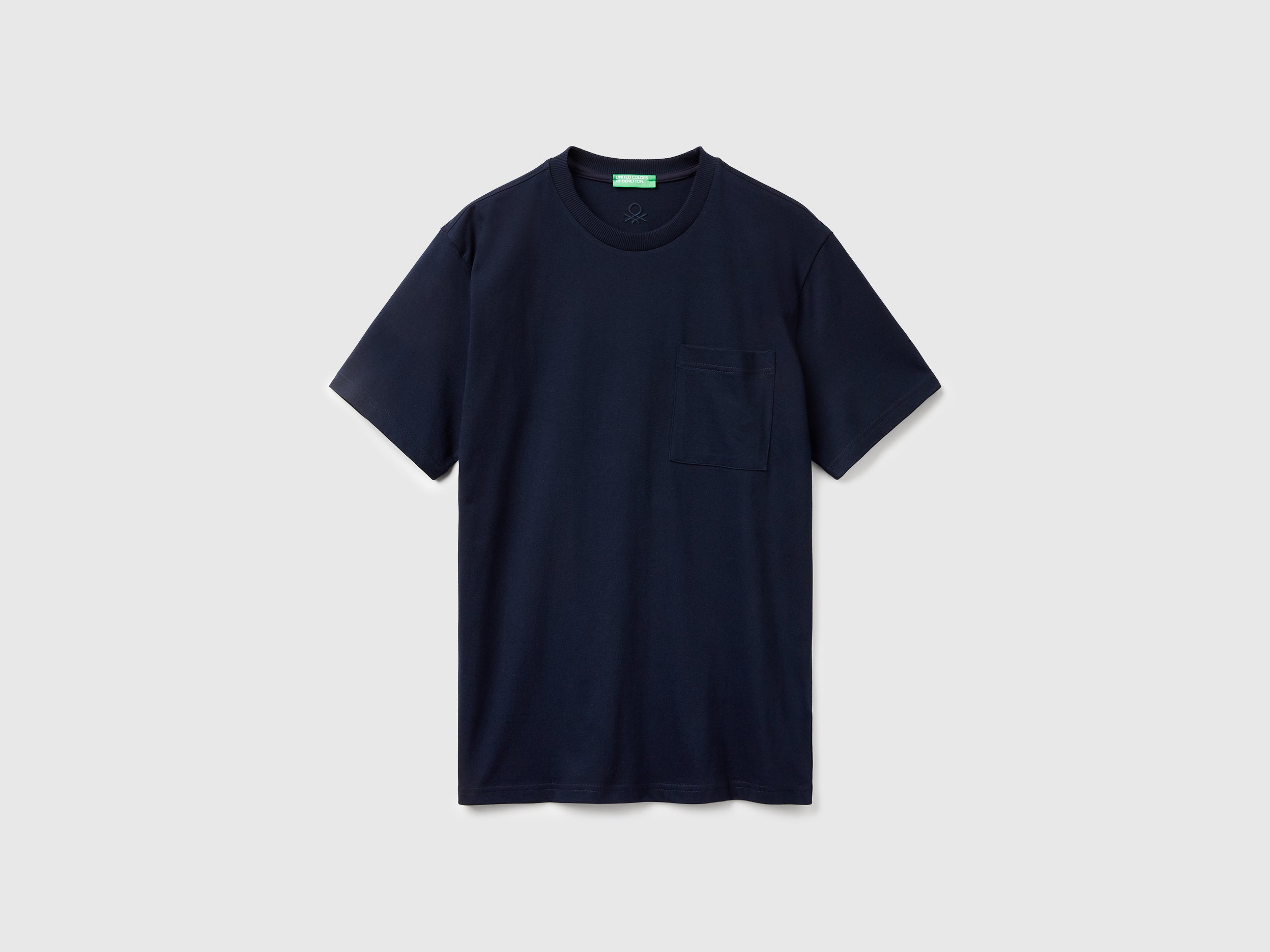 T-shirt em algodão com bolso pequeno - ucb_image_FS