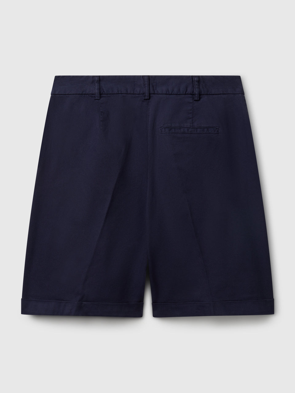 Bermudas with cuff in stretch cotton - ucb_image_BS