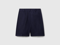 Bermudas with cuff in stretch cotton - ucb_image_BS