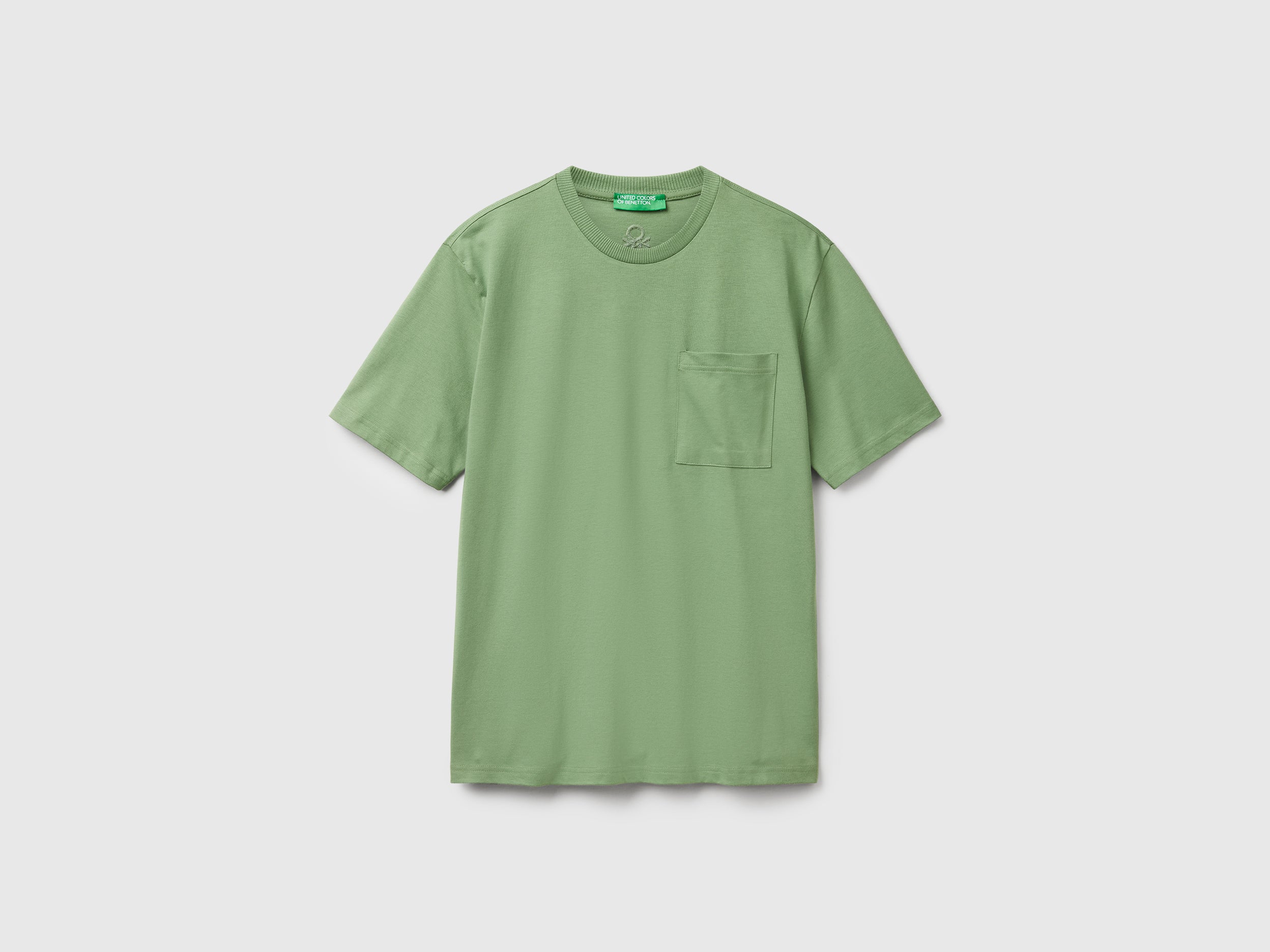 T-shirt em algodão com bolso pequeno - ucb_image_FS