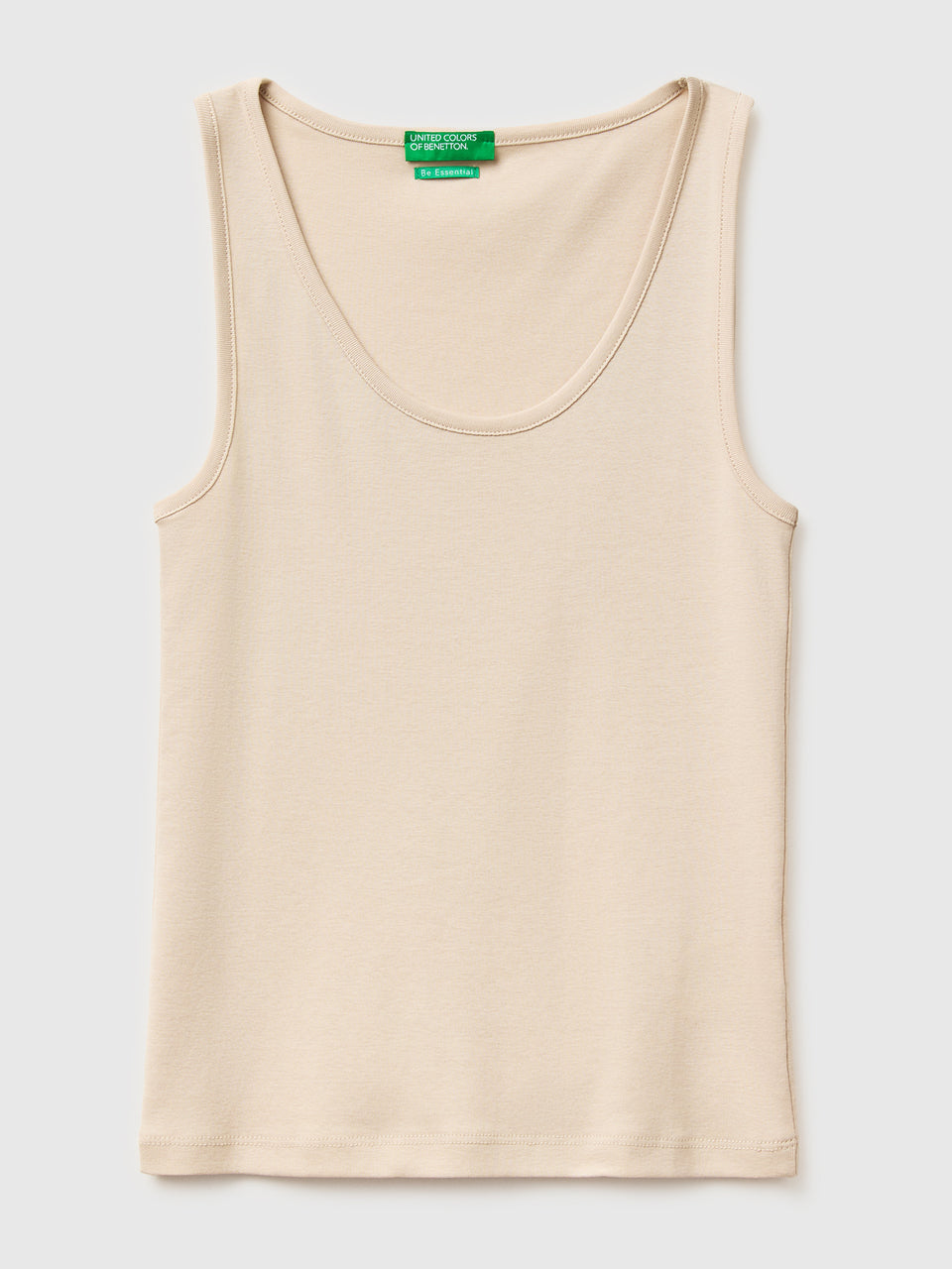 Slim fit ribbed tank top - ucb_image_FS
