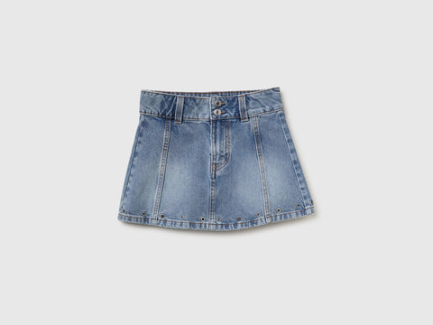 Eyelet denim skirt - ucb_image_FS