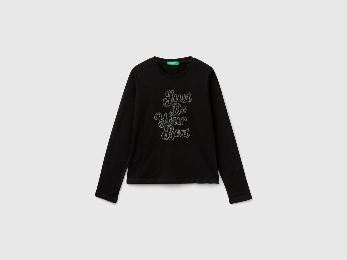 T-shirt com bordado em lurex - ucb_image_FS