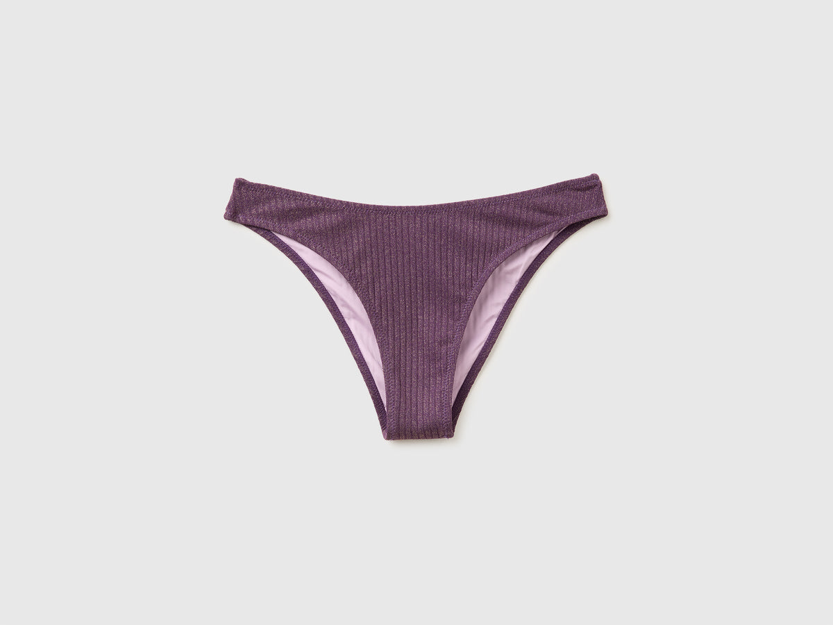 Slip de biquíni canelado com lurex - ucb_image_FS