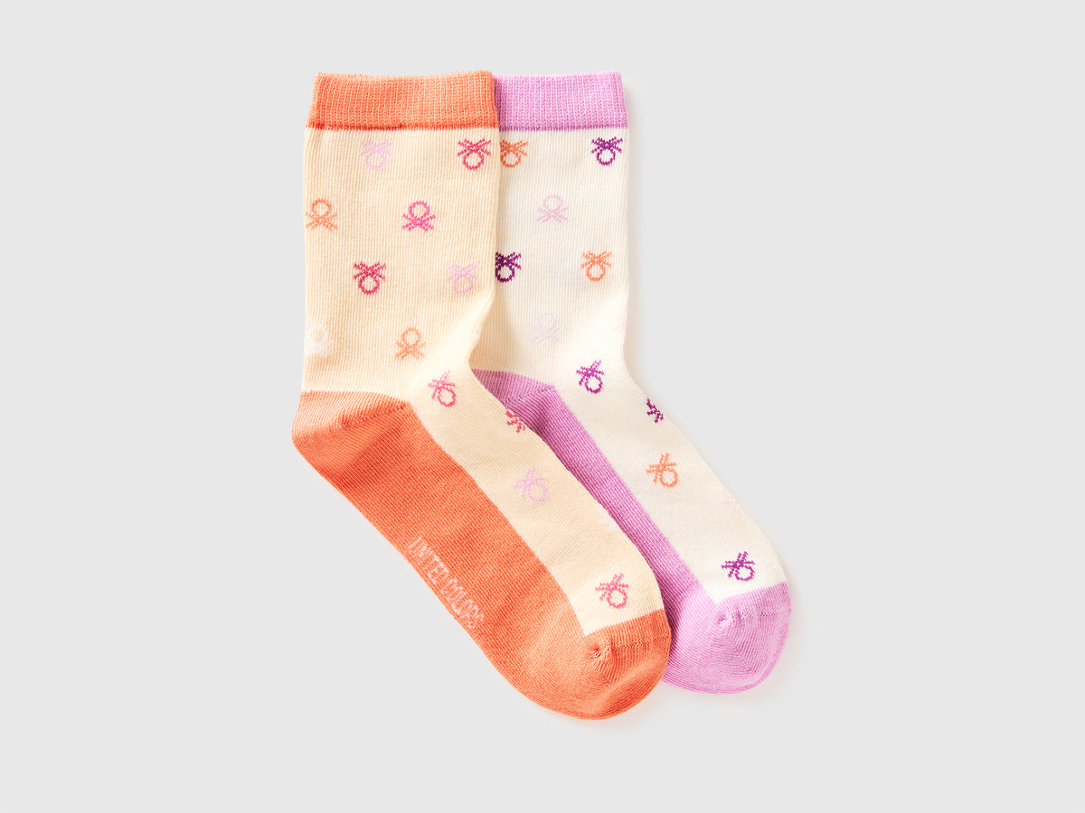 Two pairs of patterned socks - ucb_image_FS