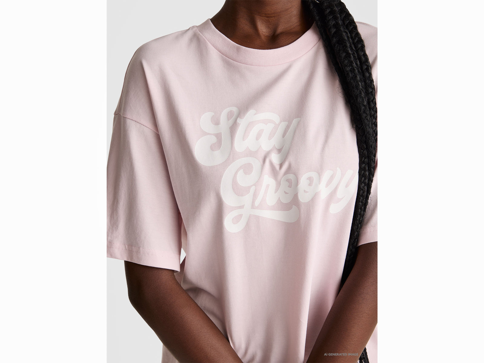 T-shirt with slogan print